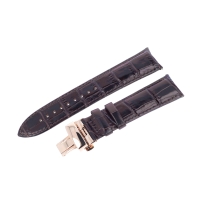 brown leather croco strap #785